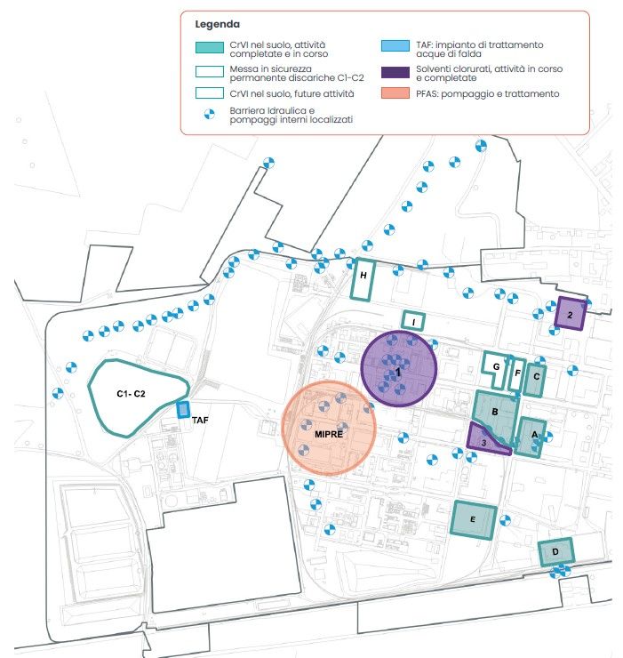 Mappa degli interventi