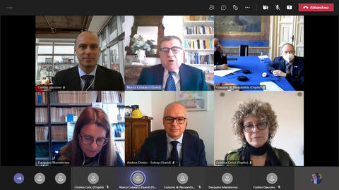 conferenza stampa ospedale Alessandria
